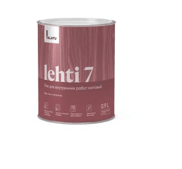 Лак интерьерный матовый LEHTI 7 0,9 Л