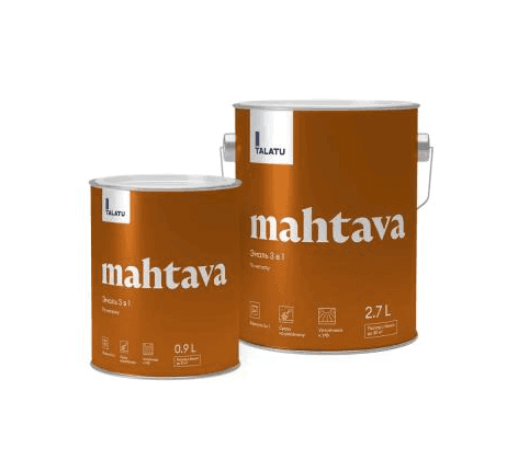 Эмаль глянцевая MAHTAVA БАЗА С  2,7 Л