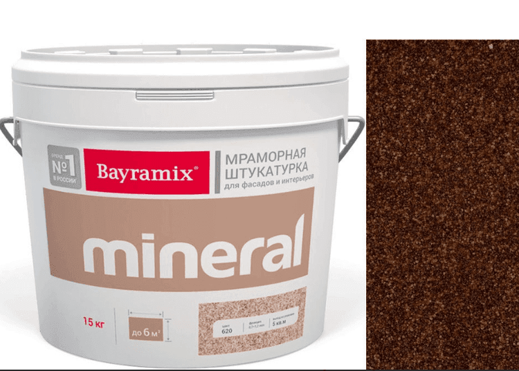 BAYRAMIX MINERAL мраморная штукатурка 429, 15 кг
