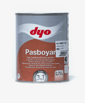 Эмаль алкидная молотковая 3 в 1 Pasboyar Hammer черный 0,75 л.